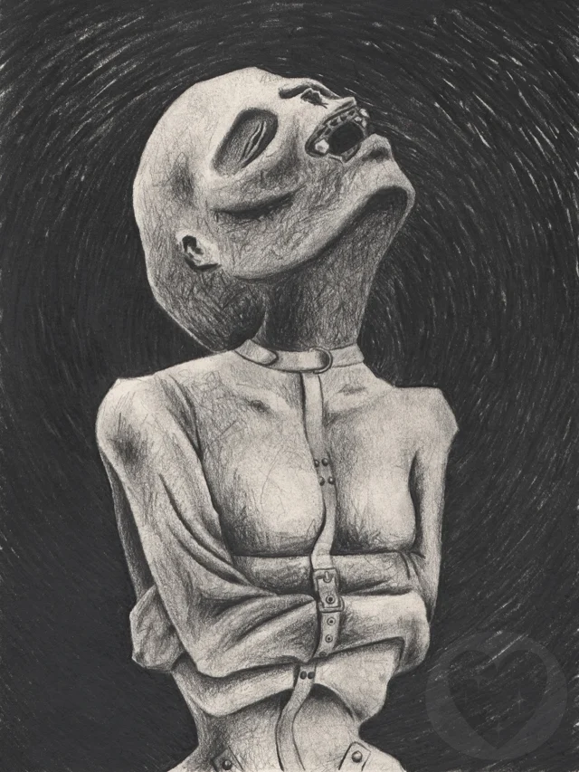 🖤BLACK SERIES: HER BONES BIND THE VOID WITHIN 🖤

De allereerste onthulling uit mijn onderbewustzijn

Pencil on Paper•210x277•Pitt Graphite Matt

. 
.
.

Dit is geen werk. Dit bén ik. 
Niet afgewerkt. Niet perfect. Zonder filter. Zonder houvast. Zonder excuus.
Wat ik jarenlang verstopt heb achter techniek, controle en stilte, komt er nu uit. Niet als een fluistering, maar als een schreeuw.
Een lichaam in gevecht. Een lijf dat draagt, kraakt, breekt, en tóch doorgaat. Dit werk is mijn adem na jaren verstikking. Een ode aan leegte. Aan verslaving. Maar vooral aan loslaten.

Vandaag ben ik precies een half jaar gestopt met roken. Een verslaving waar ik 17 jaar mee heb gestruggeld. Ik was ermee vergroeid. Ik wilde dat het er niet was, maar tegelijkertijd voelde het ook als mijn beste vriendje. Altijd daar. Altijd dichtbij.

Maar laten we eerlijk zijn: de echte verslaving zat dieper. Veel dieper. Het perfect moeten zijn. Altijd sterk blijven. Alles alleen doen. Dát was mijn echte rookgordijn.

De titel HER BONES BIND THE VOID WITHIN gaat over dat harde, onverzettelijke deel in jezelf dat alles bij elkaar houdt, ook als het innerlijk allang aan het afbrokkelen is.
Persoonlijk raakt dit werk iets dat ik zelden hardop zeg: dat gevoel van opgesloten zijn in iets waar je niet van loskomt, maar wat je toch draagt. Met kracht. Met trots misschien zelfs. Het is confronterend, maar ook troostend om het eindelijk op papier te zien.

HER BONES BIND THE VOID WITHIN is één van de werken uit een reeks die alles anders maakt. 
Binnenkort toon ik een selectie van deze nieuwe werken, als voorbode op mijn expositie ‘VEINWORK’.
En dit is waar het begint.
Welkom in mijn onderbewustzijn.
Ik ren niet meer weg.

.
.
.

🔜 Wil je dit werk (én meer) in het echt zien? 🗓️ 23 & 24 augustus 2025 — Edese Atelierroute 📌 Stationsplein 2A, Ede
🌐 Hou mijn site en die van de Edese Atelierroute in de gaten voor nieuws: 🔗 www.hethartvanbron.com 🔗 www.edeseatelierroute.nl
📸 Volg me op Instagram: @hethartvanbron 🖤

© 2025 hethartvanBron. Alle rechten voorbehouden.

#HerBonesBindTheVoidWithin #BlackSeries #Veinwork #hethartvanBron #HilbertvanderStaal #ThisIsMe #Innerworld #UnfilteredArt